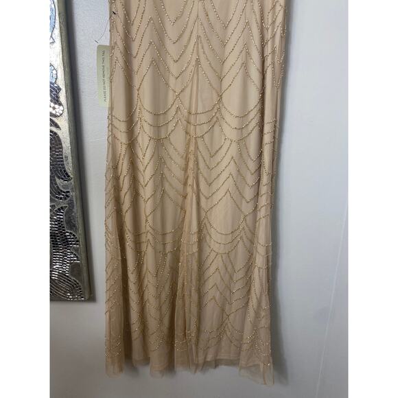 NWT ADRIANNA PAPELL DRESS GOWN 8P BRIDESMAID EVENING FORMAL WEDDING GUEST - Picture 12 of 15